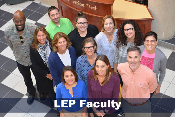 LEP faculty. [Links to LEP faculty page.]