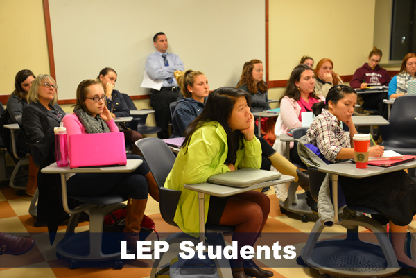 LEP Classroom of students