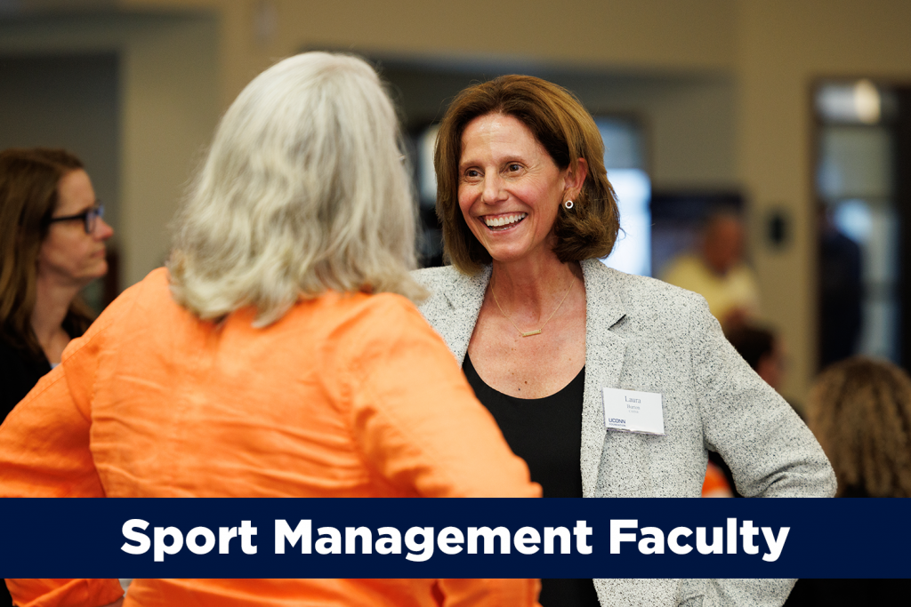 Sport management faculty [Links to faculty page].